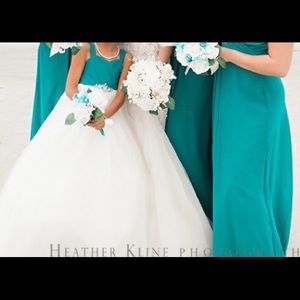 Bill Levkoff Size 6 Flower/Jr Bridesmaid Dress